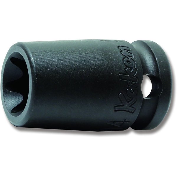 Ko-Ken Socket TORX E10 32mm Magnet 3/8 Sq. Drive 13425EG-E10